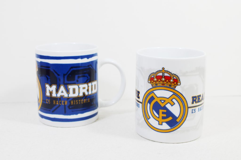 MUG BLANCA "REAL MADRID"
