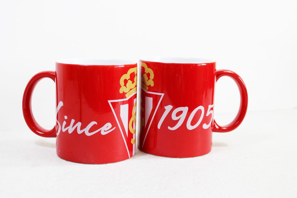 MUG EXTERIOR ROJA "REAL SPORTING"